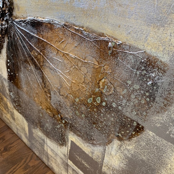 Canvas Butterfly wall art - Picture 5 of 7